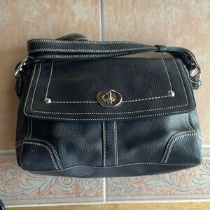 Black Coach Shoulder Bag